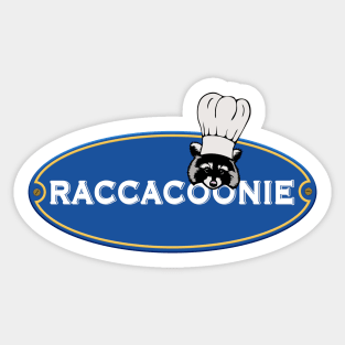 Raccacoonie Sticker